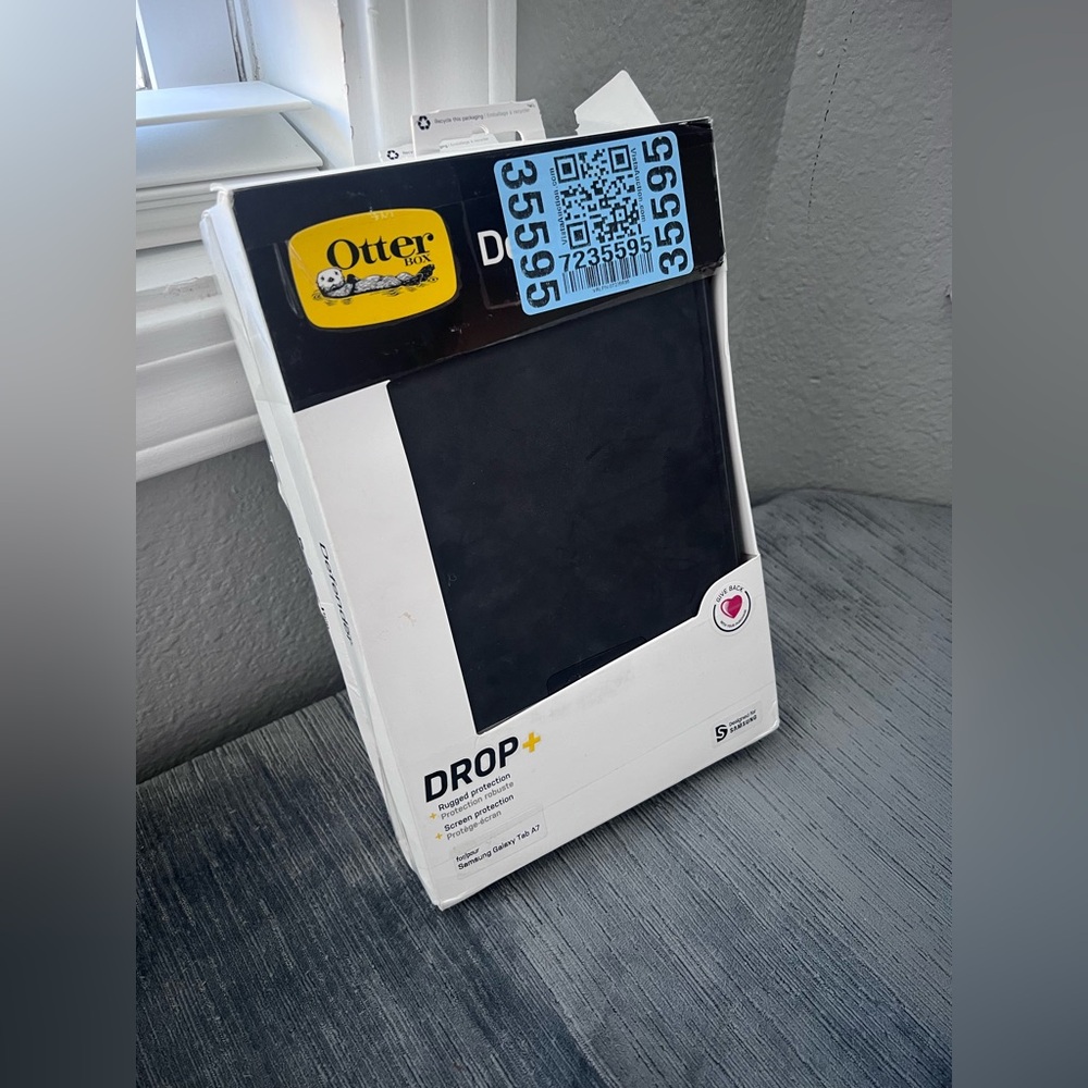 OtterBox Defender Galaxy Tab A7 DROP+ Case Black (2 pack)